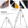 Rescue Tripod Emergency Tripod Confined Space Tripod for Deep Well/Cable Trench, Portable Tripod Hoist System Confined Space Tripod(1200LBS Tripod) view 3