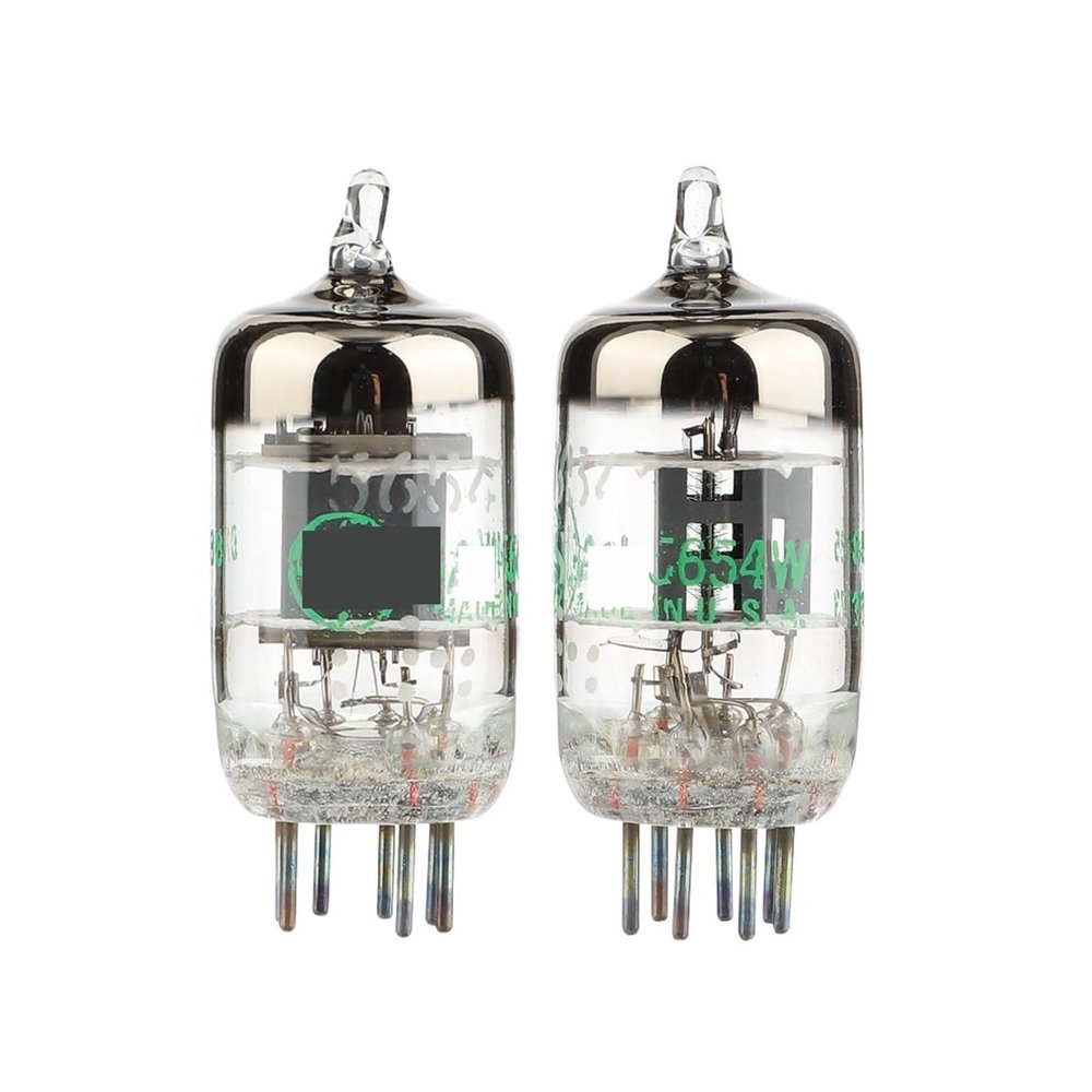 2-Pack 5654W 5654 Vacuum Tube Vacuum Tube Upgraded Version 6J1 6m1 6AK5 6J1P EF95 Audio Amplifier