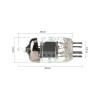 2-Pack 5654W 5654 Vacuum Tube Vacuum Tube Upgraded Version 6J1 6m1 6AK5 6J1P EF95 Audio Amplifier view 3