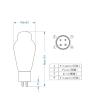 300B-TII Tube MARKII Replaces 300B Vacuum Tube Precision Matching Amplifier(1 pcs) view 4