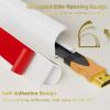 RPXRPXSide Open One Cord Cable Raceway Wire Cover for Cords, Our Cable Track is Best Suited for one Wire (Diameter <0.27"),Wire Raceway Management Cable Concealer Channel (Grey, 39in) view 2