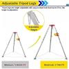 WXPWAMZ Confined Space Tripod Confined Space Tripod Aluminum Emergency Tripod 1200/1800/2600lbs Winch Rescue Tripod(2600LBS Winch) view 4