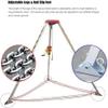 Confined Space Tripod Emergency Tripod Confined Space Tripod for Deep Well/Cable Trench, Portable Tripod Hoist System Rescue Tripod(1800LBS Tripod) view 4