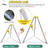 Rescue Tripod Confined Space Tripod Heavy Duty Telescopic Leg Fall Protection System for Deep Well/Sewerage Confined Space Tripod(1200LBS Winch+Safe Belt) view 4