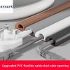 RPXRPXSide Open One Cord Cable Raceway Wire Cover for Cords, Our Cable Track is Best Suited for one Wire (Diameter <0.27"),Wire Raceway Management Cable Concealer Channel (Brown, 39in) view 4