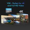KAWA 128GB Micro SD Card, High Endurance Video Monitoring Card, microSDXC Flash Memory Card, A1, U3, Class10, V30, High Speed TF Card for DashCam, Security Camera, Phones, Tablets, Drones view 2