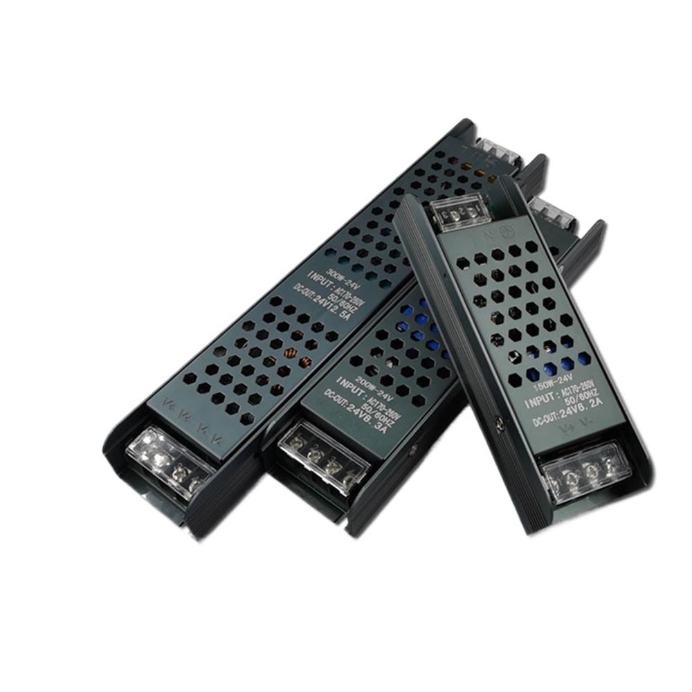 1PCS DX-100W-24V12V150W200W300400W LED Magnetic Light Box Power Supply DC Light Strip Switching Power Supply(DX-200-12)