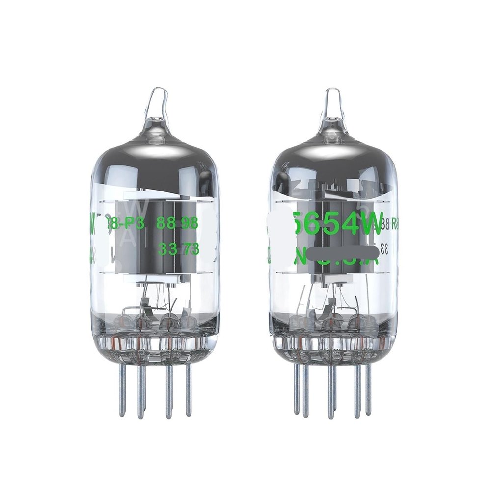 2pcs 5654W Vacuum Tube 7 pin Upgrade Version 6AK5 6J1 6J1P EF95 paired Tube for Audio Amplifier