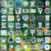 100 PCS World Suicide Prevention Day Stickers for Water Bottles Vinyl Waterproof Suicide Awareness Stickers for Laptop Hydroflask Journaling view 2