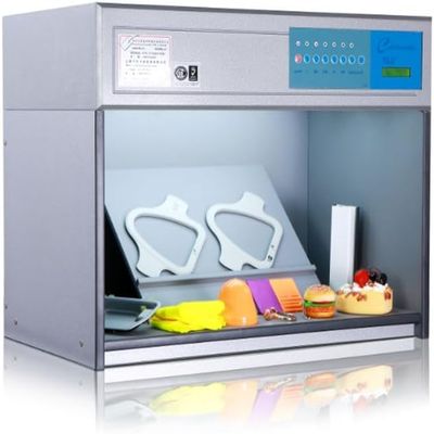 HFBTE Color Assessment Cabinet Color Light Box for Textile,Dyeing,Packaging,Printing,Leather,Inks,Etc with 110V/220V Voltage D65 TL84 UV F CWF TL83 Six Light Source Box