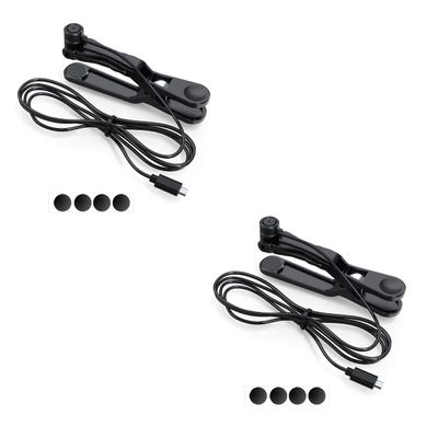 Clicking Tip (2pcs) for X1/X2PRO/G30 Auto Clicker Accessories, with Micro USB Port, with 8pcs Nano Adhesive Pads