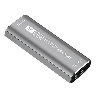 FTOMIKA 8K HDMI-Compatible Repeater Signal Amplifier Repeater Signal Booster Extender 30M 4K 60Hz Video Adapter Video Converter(Y)