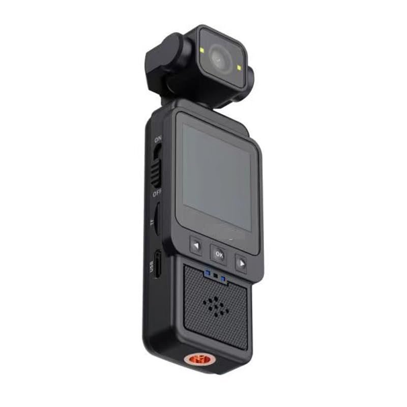 SOLO BE SAFE 1080P Gimbal Sports Action Camera Waterproof Handheld Camera with1.8. Screen, MicroSD Support & 10x Zoom Outdoor & Travel-Ready