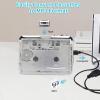 Serounder Portable Cassette Tape Player, Stereo USB Cassette to MP3 Converter with Auto Reverse and Copper Flywheel, with 3.5mm Noise Canceling Headphone for PC Laptop view 3