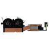0WCX2D for XPS 13 9380 XPS 13-9380 Laptop CPU Cooling Fan Cooler Fan Heatsink Radiator WCX2D AT2Q0001DT0(Cooling Fan Set) view 3