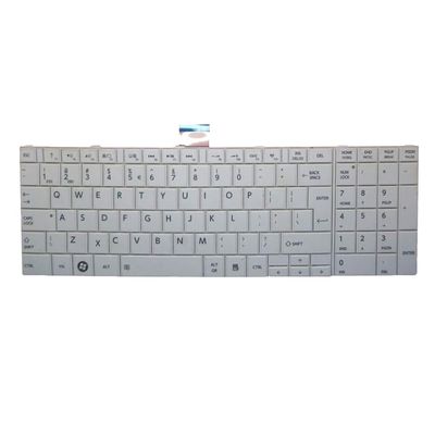 English US Laptop Keyboard for Toshiba Satellite C850 C850-11V C850-13C C850-16R C850-19D C850-1CE C850-1DD C850-1DH White Big Enter