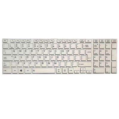 English US Laptop Keyboard for Toshiba Satellite C70-A C70-A-15K C70-A-15U C70-A-162 C70-A-16J C70-A-16N C70-A-170 C70-A-17R Big Enter White with Frame