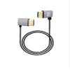 FTOMIKA 8K 90 Degree HDMI 2.1V Cable Cord 8K 60Hz 4K 120Hz 48Gbps HDCP Ultra High Speed HDR for HD TV Projector(Left to Right,300cm) view 3