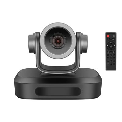 AI Tracking Powered 4K UHD 10X Optical Zoom PTZ Camera Webcam for Live Streaming and Professional Meeting System, Zoom Meeting, Skype, OBS, Streaming Webcam with Built-in Mic for PC/Mac/Laptop