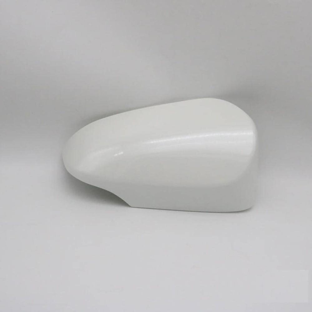 Fit for Toyota Yaris 2012 2013 2014 2015 2016 2017 2018 2019 Outside Rearview Mirror Cover Wing Door Side Mirror Shell Cap Housing-White_Right_Side