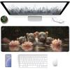 Tiger Mouse Pad, Gaming Mouse Pad 64x32in, Desk Mat with Stitched Edges, Large Mousepad Waterproof, Gaming Accessories Keyboard Mat, Office Desk Accessories, for Gamer Computer Office, White W-7793 view 2
