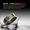 OVLOKS Smart Rings for Men & Women,Tracker with Fitness Health Sleep Blood Pressure Step,Smart Wearable,iOS & Android CompatibleNon-Subscription (Silver, 11) view 4