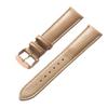 HMFang Litchi Pattern Soft Leather Leather Strap Men's Ladies 16mm18mm20mm22mm Watch Band Accessories(Royal blue rose,22mm) view 2