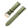 HMFang Litchi Pattern Soft Leather Leather Strap Men's Ladies 16mm18mm20mm22mm Watch Band Accessories(Royal blue rose,22mm) view 4