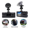 EBTOOLS Dash Cam, 3 Channel Monitor, 1080P HD 170 Wide Angle, Night Vision, with Reversing Image, G Sensor, Loop Recording, 2 inch HD Screen, WiFi Dual Dash Camera for Cars view 3