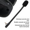 Sanpyl 2pcs Mic Replacement for Astro for Astro TR Gaming Headset, Noise Canceling 3.5mm Detachable Gaming Microphone (Black) view 3