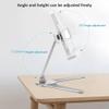 Adjustable Height Aluminum Reading Bookshelf, Multi Angle Rotating Bookshelf view 4