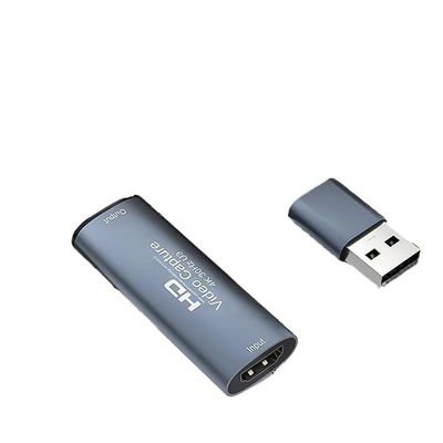 VSVAKHXC HDMI-Compatible to USB 2.0/USB 3.0/Type-C Video Grabber Box Game Capture Device(Type-c)