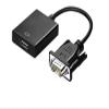 VSVAKHXC VGA to HDMI-Compatible Converter with USB Power 3.5mm Audio Ja-ck Support 1080P Audio Transfer view 1
