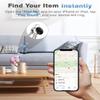 Air Tracker Tag 4 Pack: Easily Track and find Your Keys, Wallet, Suitcase, Backpack, and Other Items with Precise Location Tracking and beeping Sound alerts. AirTag with Apple Find My (iOS Only) App view 4