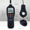 UV Meter, Handheld Digital Lux Meter 0-200000 Illuminance with Data Logging Function Detachable Sensor Backlight Large Display Light Meter view 2
