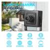 QDVOPHZA 4MP 5MP Indoor IP Camera H.265 POE HD Mini Type Security Metal P2P CCTV System Video Surveillance Cam(6mm,4MP POE 48V NO Audio) view 2