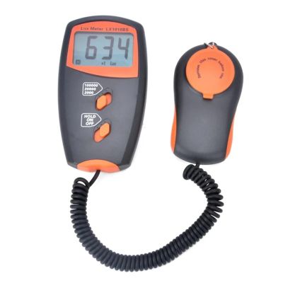 UV Meter, LX1010BS Digital Light Meter Lux Meter Illuminance Meter Intensity Detection(Red)