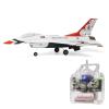 MinimumRC F-16 Thunderbird RC Plane, 30mm EDF Brushed Power, 290mm Wingspan Scale Model, 2.4GHz Remote Control, RTF Ready-to-Fly, Stable and Easy to Fly for Adults view 1