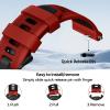 22mm Watch Band for Garmin Forerunner 265/Forerunner 255/Vivoactive 4/Venu 3/Venu 2, 22mm Quick Release Silicone Replacement Band view 2