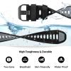 22mm Watch Band for Garmin Forerunner 265/Forerunner 255/Vivoactive 4/Venu 3/Venu 2, 22mm Quick Release Silicone Replacement Band view 3