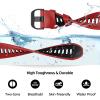 22mm Watch Band for Garmin Forerunner 965/Forerunner 955/Forerunner 945/Forerunner 935, Soft Silicone 22mm Replacement Bands view 3