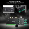 LiebeWH MM MC Phono Preamp Professional Stereo Phonograph Preamplifier with 5 Pin XLR Input Output Adjustable EQ for Turntable Record Player (US Plug) view 2