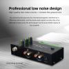 LiebeWH MM MC Phono Preamp Professional Stereo Phonograph Preamplifier with 5 Pin XLR Input Output Adjustable EQ for Turntable Record Player (US Plug) view 4