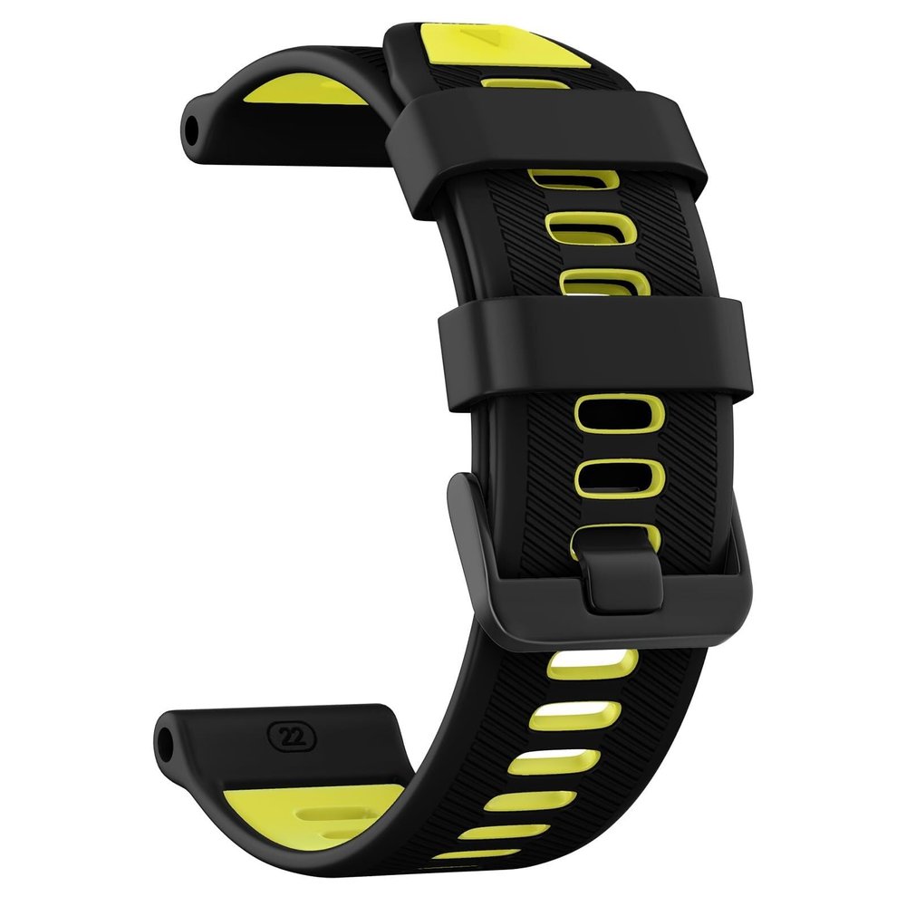 22mm Watch Band for Garmin Forerunner 965/Forerunner 955/Forerunner 945/Forerunner 935, Soft Silicone 22mm Replacement Bands