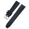 20mm 21mm 22mm Curved End Rubber Silicone Watchband For Rolex Submariner Daytona Waterproof Watch Strap view 4