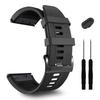 26mm for Fenix 7X Pro Band GARMIN Epix Pro 51mm Fenix 6X Watch Strap Fenix 5X Plus Silicone Wristband Fenix 6X Pro Descent Mk2i MK3i 51mm Smartwatch WristBandBlue view 1