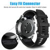 26mm for Fenix 7X Pro Band GARMIN Epix Pro 51mm Fenix 6X Watch Strap Fenix 5X Plus Silicone Wristband Fenix 6X Pro Descent Mk2i MK3i 51mm Smartwatch WristBandBlue view 3