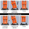 22mm Watch Band for Garmin Forerunner 965/Forerunner 955/Forerunner 945/Forerunner 935, Soft Silicone 22mm Replacement Bands view 2