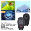 Glomora Handheld Digital Microscope with LED Light 2MP 2 Inch Screen Digital Magnifying Glass for Plants Flowers (Black) view 3
