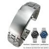 20mm 316L Stainless Steel Watch Band for Omega Seamaster Diver 300M Silver Strap Calibre 8800 Movement (Color : Silver, Size : 20mm) view 2